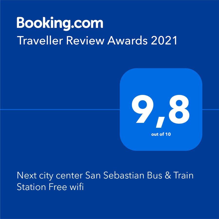 Next City Center San Sebastian Bus & Train Station Free Wifi Eksteriør bilde